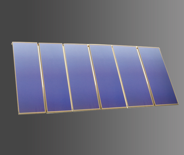 集中供水平板式太阳能热水系统
